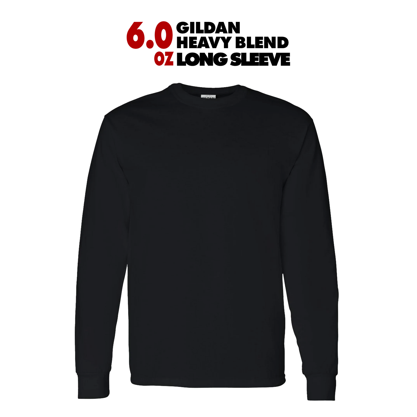 6oz Heavy-Blend *Long Sleeve* (GILDAN)