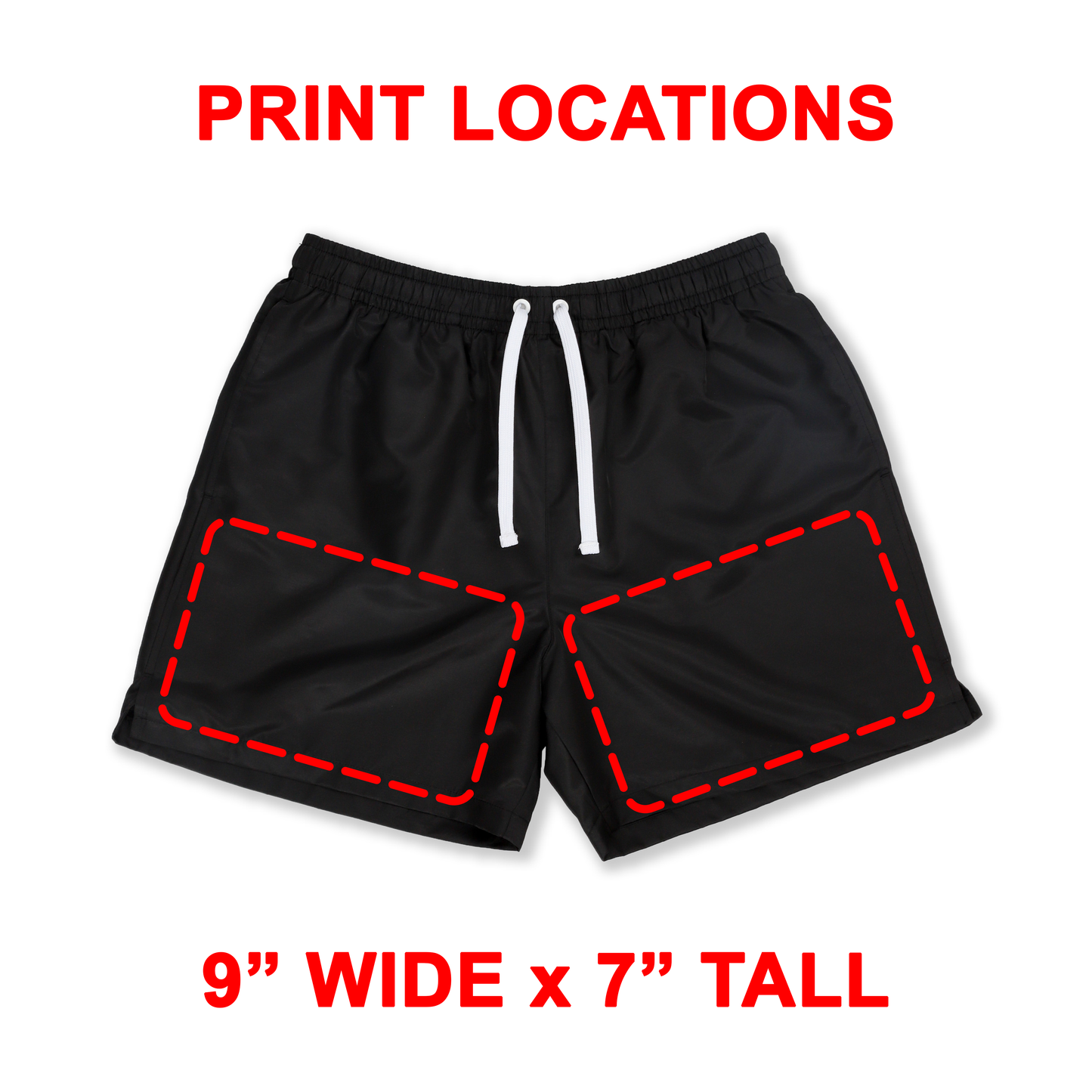 NYLON Shorts (w/ Your Logo) - 12 for $240!