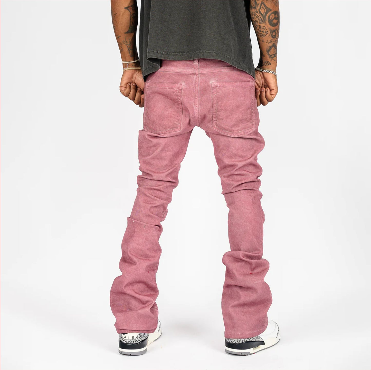 Stacked Denim Jeans "ROSE" (Sold Blank)  *LIMITED QTY*